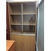 THANH LÝ TỦ HỒ SƠ CÓ KÍNH, CỬA LÙA, 220x120 VÀNG VÂN GỖ